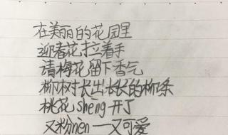 仿写彩色的梦第二三小节